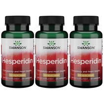 Swanson Diosmin Hesperidin 디오스민 헤스페리딘 60캡슐 3개세트