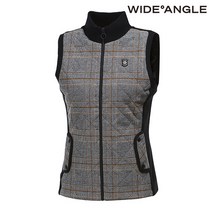 *본사직영* [와이드앵글] 체크패턴 방풍 베스트 WWW19K34Z1