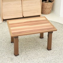 예쁜상 프레임 접이식 테이블 1호 380 x 510 mm, 대청마루 1호
