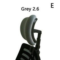 사무실 의자 headrest add computer chair heightening seat back artifact protection neck p2r8, 2.6 그레이