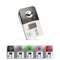 미랜콕 가스타이머 자동 차단기 가스 안전 밸브 잠금 MG-06GT, 실버