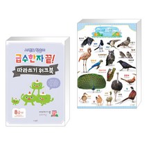 시멘토 학습지 급수한자 끝! 따라쓰기 워크북 8급 (상) + 시멘토 학습벽보 학습앱 새도감 (전2권)