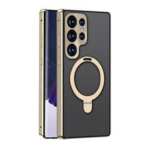 YINUO 겔럭시 S22울트라 양면강화유리 마그네틱 자동흡착 magsafe 거치대형 케이스 적용