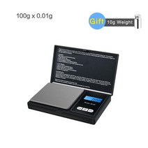 실험실 고정밀전자저울 0.01g 정밀 디지털 전자 저울 100g 실험실 무게 밀리그램, 100gx0.01