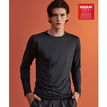 SPAO [웜테크 액티브] 남성 레귤러핏 긴팔 크루넥_SPXVB4VU06 SPXVB4VU06