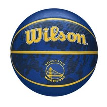 윌슨 농구공 NBA TEAM 시리즈 7호 고무 아웃도어 코트용, 골든스테이트 워리어스 + 팀