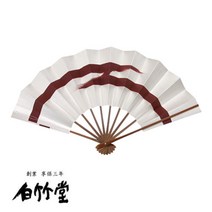 일본 무용 부채 적매죽 창업 1718년 시라타케도 교토 장인, 단일 옵션개