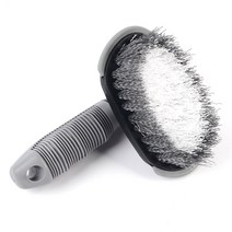 socean 차량 오토바이 타이어 세척솔 나일론 브러쉬-라운드 곡선 세차 브러시 타원형 자동차 세차솔 차 청소 클린