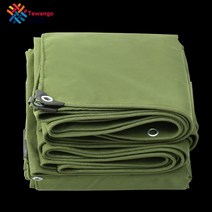 포터호루 화물차갑바 화물차덮개 포타린천 tewango 육군 녹색 tarpaulin 차양 대피소 heavy duty canvas 550gsm canopy truck cover, 3x4m, 06 3x4m