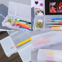 삼미호 반투명 무지 펜 케이스 펜슬케이스, 대