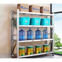 베란다 스텐 선반 다용도실 조립식 앵글 스텐 모듈 랙, 상세 페이지 참고, 201 스텐(1800x500x2000mm )