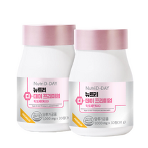 뉴트리디데이 프리미엄 고농축 락토페린600 30정, 30g, 2개