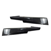 앞 범퍼 립 스플리터 바디 키트 스포츠 외부 튜닝 BMW 3 시리즈 E90 320i 330i 316d 320d M-Tech 2009-2012, [02] Carbon Fiber Look