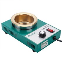 납 디핑기 납땜 인두기 미니 소형 템퍼링 용광로 납조, 냄비100 너비40MM (100-450도)