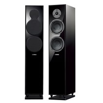 야마하 NS-F150 톨보이 플로어스탠딩 스피커(홈시어터 하이파이 오디오)(피아노 블랙), 스피커(유광블랙)
