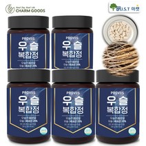 우슬 복합정 콘드로이친 상어연골 글루코사민 우슬등 복합 무릎 관절 영양제 120정, 5병