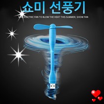 쇼미선풍기 USB선풍기 5핀 8핀 선풍기 [godo38+]재고50EA, 쿠팡 본상품선택, 쿠팡 8핀 선풍기-블루
