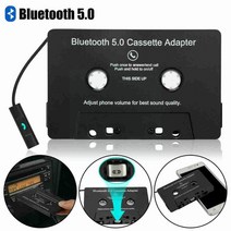 Rong유니버설 블루투스 5.0 변환기 자동차 테이프 Mp3/sbc/스테레오 블루투스 오디오 카세트 Aux 어댑터 스마트 폰 카세트 Adap M3Q5, 12