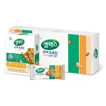 [셀렉스] 프로틴바 너츠 (50gx12개) 1개 선물세트, 1