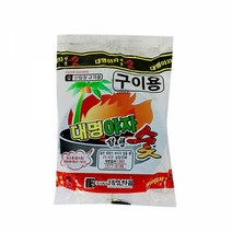 캠핑 낚시 대명 야자 성형 숯 착화탄 구이용 야자숯1개, 6개