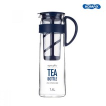 스텐차망 거름망물병 내열유리물병 차우리기 손잡이물통 1.4L, 쿠팡 본상품선택