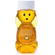 일반꿀 [Trader Joe's] 트레이더 조 멀티-플로랄 앤 클로버 허니 340 g Multi-Floral and Clover Honey 12 oz 곰돌이