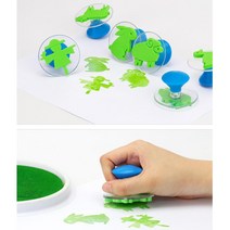 어린이집 생일선물추천 농장동물 도장스템프 엄마표미술놀이 시각발달 창의미술