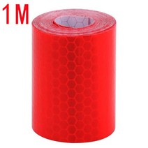 오토바이 반사 안전 경고 스티커 5m x 300m 두카티 멀티스트라다 50 모토 튜닝 허브, 08 1M-red