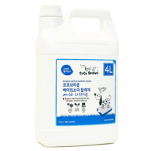 코코브라운 베이킹소다 반려동물 탈취제 베이비파우더, 5개, 4L