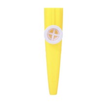 악기 내구성 1 X 카주 오렌지 핑크 플라스틱 퍼플 레드 화이트 그린 옐로우, [02] Yellow