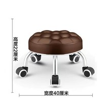 각도조절 좌식 의자 낮은 라운드 접이식 등받이 자세교정 허리에좋은 듀오백 방 침대 게이밍 바닥 바퀴달린, M