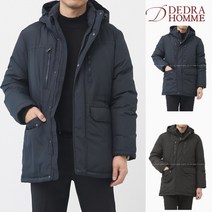 아빠옷 MOU6013 방수방풍하프패딩 50대 남성의류