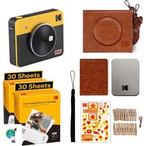 KODAK 미니 샷 3 레트로 인스턴트 디지털 카메라 및 사진 프린터 68장 선물 번들 노, 상품선택