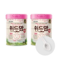 위드맘 리뉴얼 제왕 1단계 2캔 + 20ml 스푼 2개 황금변 유산균 소화 파스퇴르 장건강 아기분유 1세트