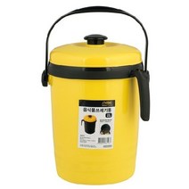 음식물 쓰레기통 2L 핸디형 가정용 음식물 수거통, 1