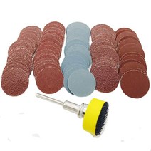 100Pcs 1 인치 25mm 샌딩 디스크 패드 Dremel 로타리 도구 사포 액세서리 용 100-3000 그릿 연마 키트, 100Pcs 150Grit