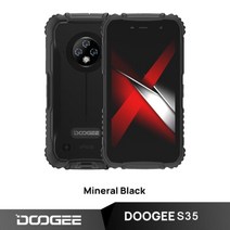 공기계 DOOGEE S35 Rugged Phone Sony 13MP Triple Camera Mobile Phones 360 All Round Protection 3GB＋16GB Cellphone 4350mAh, ORCR1