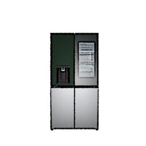 디오스 오브제컬렉션 노크온 얼음정수기 냉장고 그린+실버 820L W823SGS472S, 단품