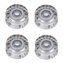 4pcs 클래식 일렉트릭 기타 전위차계 캡 기타 볼륨 톤 노브 버튼 에피 lp 뮤지컬 악기 액세서리 용품, 협력사, 회색