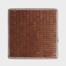쿨링히트 대나무 방석(45cm) (브라운) 자동차방석