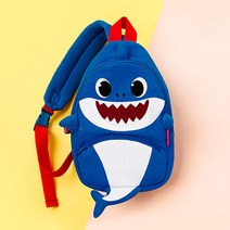 유아동 핑크퐁 아빠상어 아기상어 슬링백 나들이용품 소풍가방 여아 남아 귀여운 보조가방 기저귀가방