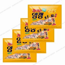 크라운 짜먹는양갱미니 340g 휴대용 사은품젤리, 4개