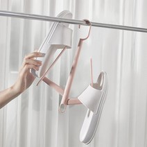 홈슨 신발건조대(핑크) 베란다 간편 운동화 틈새 다용도 빨래 장화 공간활용 신발후크, 상세페이지 참조