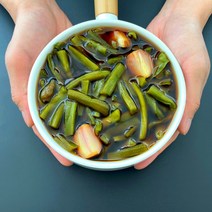 저염 간장으로 맛을 낸 오독식감 궁채 장아찌 (무색소), 궁채장아찌 1KG (500g 2통)