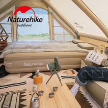 Naturehike 네이처하이크 에어침대 캠핑매트 텐트침대 에어매트 펌프포함 22년 CNH22DZ015, 민트
