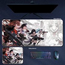 승리의 여신 Nikke 게임 승리의 여신 니케 캐릭터 굿즈 장패드 마우스패드 모음, 900x400mm, 3mm, M