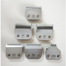 애견 미용 미용기구 미용기기 바리깡 대만 강철 또는 세라믹으로 만든 클리퍼용 모든 크기의 A5 블레이드. 애완동물 이발기, 10호