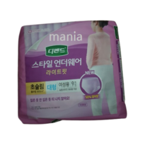 디펜드 여성용 스타일 팬티 언더웨어 라이트핏 초슬림 성인기저귀 중형, L, 9개입, 5개