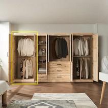 삼나무 원목 이불장 장롱 긴옷장 펜션 원룸 모텔 한실 주니어 대학생 1인