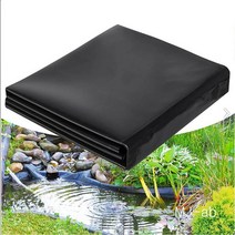 연못 방수포 두께 0.3mm 불 침투성 멤브레인 인공 수영장 방수 종이 수영장 라이너 다양한 크기로 제공, 검은색 3x5m